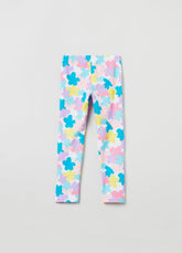 Ovs Kids Girl Leggings With Flower Print